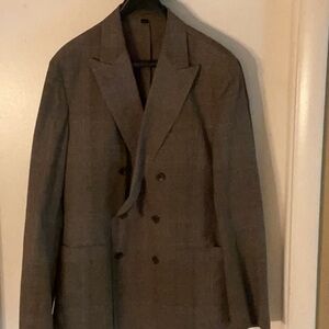 J. Crew Gray Plaid Blazer